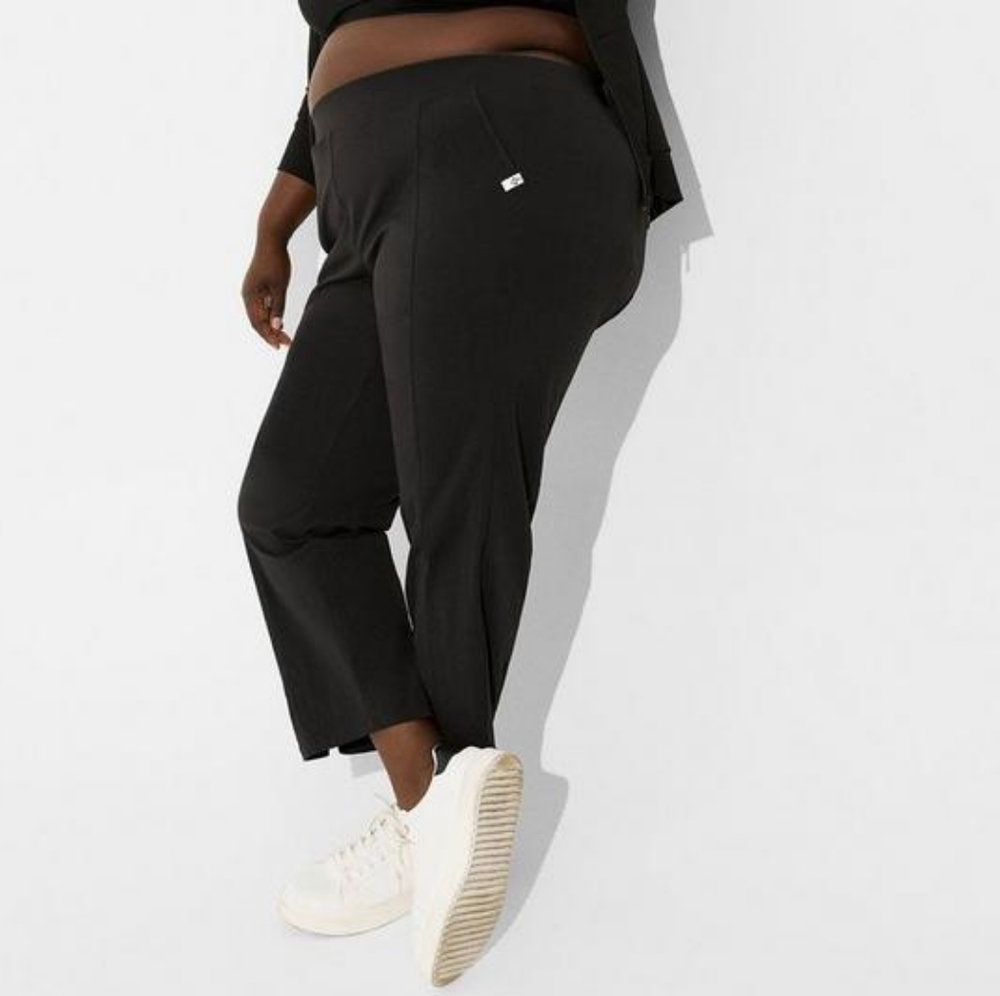 Torrid Women's Plus Size 3X Active Black Ripstop Camping Quick Drying Pants Nwt